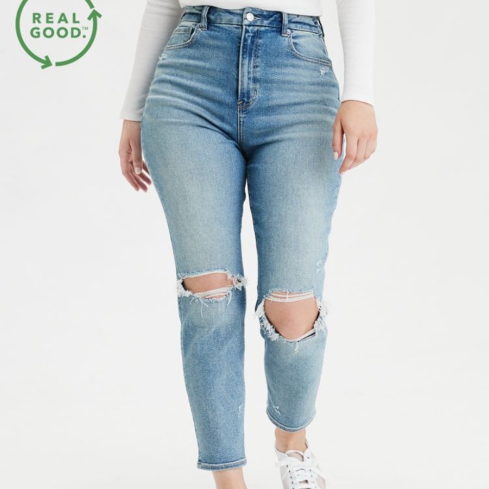 Curvy Mom Jeans- AE